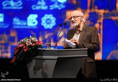سخنرانی داوود علی بیگی در اختتامیه بیستمین جشنواره نمایش های آیینی و سنتی