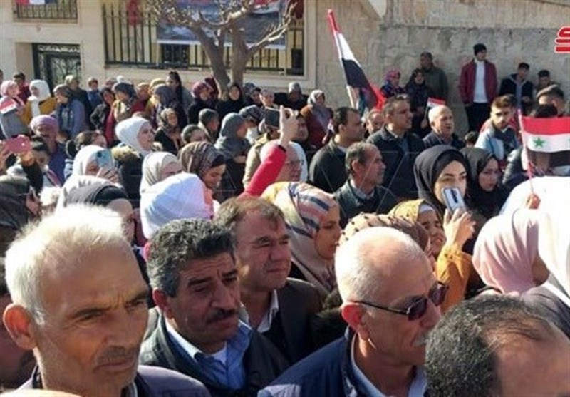 Suriye’de Türkiye Karşıtı Protesto Gösterisi