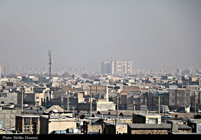 تداوم آلودگی هوا در کلانشهر اراک به روایت تصویر