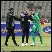 دیدار تیم‌های فوتبال پرسپولیس و پیکان