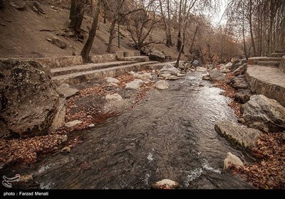 محوطه گردشگری سراب دربند - کرمانشاه