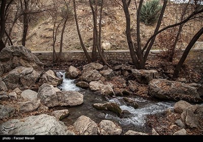 محوطه گردشگری سراب دربند - کرمانشاه