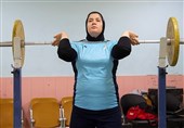 وزنه‌برداری قهرمانی آسیا| عنوان پنجمی فاطمه یوسفی در وزن 87+ کیلوگرم