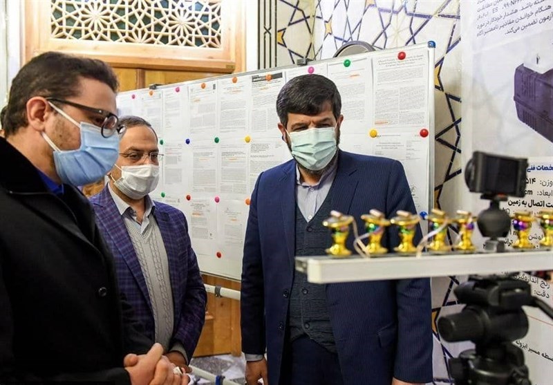 نمایشگاه دستاوردهای علمی و پژوهشی آستان قدس در حرم مطهر رضوی افتتاح شد