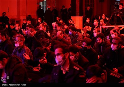 مراسم وداع با شهید تازه تفحص شده نیروی انتظامی - همدان