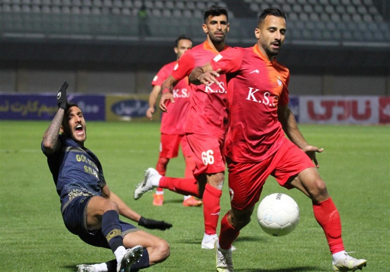 لیگ برتر فوتبال| تساوی، پایان کار فولاد و گل‌گهر در نیمه اول