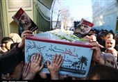 تشییع پیکر مطهر 150 شهید گمنام دفاع مقدس در پایتخت