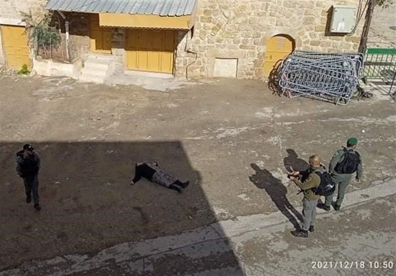 Israeli Forces Assault Palestinian Elderly Woman under Pretext of Stabbing Attempt (+Video)