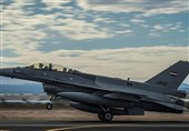 حمله جنگنده‌ اف16 عراق به مواضع داعش در دیالی