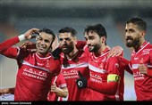 دیدار تیم های فوتبال پرسپولیس و ویستا توربین