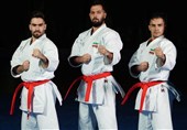 کاراته قهرمانی آسیا| کاتای تیمی مردان و مسکینی به مدال نقره رسیدند