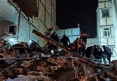 یک ساختمان 4 طبقه در تبریز فروریخت/ 12 مصدوم به‌بیمارستان اعزام شدند