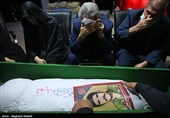 وداع با پیکر امیرسرلشکر شهید فرامرز کوهی
