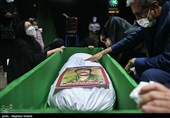 وداع با پیکر امیرسرلشکر شهید فرامرز کوهی