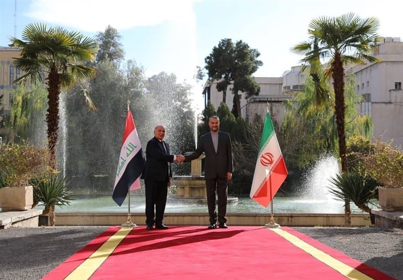 دیدار وزیر خارجه عراق با امیرعبداللهیان