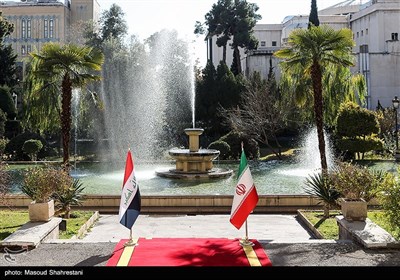 محل دیدار وزرای امور خارجه ایران و عراق در وزارت امور خارجه ایران