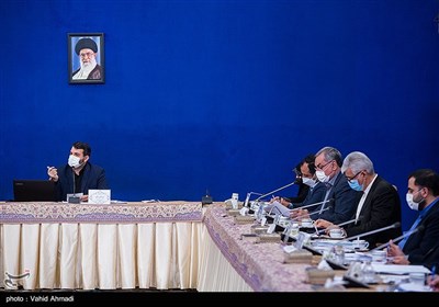 حجت‌الله عبدالملکی وزیر تعاون، کار و رفاه اجتماعی در جلسه شورای عالی اشتغال