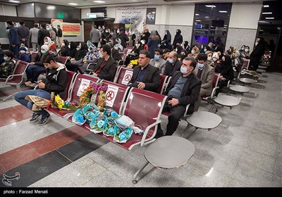 استقبال از قهرمانان تیم ملی کاراته در کرمانشاه
