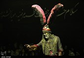 آیین تعزیه خوانی در ده زیار کرمان به مناسبت ایام فاطمیه و شهادت حضرت زهرا (س)