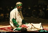 آیین تعزیه خوانی در ده زیار کرمان به مناسبت ایام فاطمیه و شهادت حضرت زهرا (س)