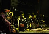 آیین تعزیه خوانی در ده زیار کرمان به مناسبت ایام فاطمیه و شهادت حضرت زهرا (س)