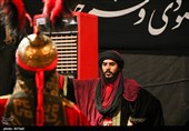 آیین تعزیه خوانی در ده زیار کرمان به مناسبت ایام فاطمیه و شهادت حضرت زهرا (س)