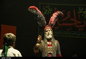 آیین تعزیه خوانی در ده زیار کرمان به مناسبت ایام فاطمیه و شهادت حضرت زهرا (س)
