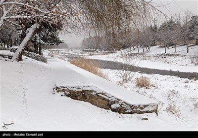 بارش اولین برف زمستانی در ارومیه