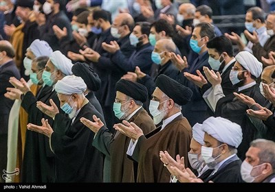 سید ابراهیم رئیسی رئیس جمهور در نماز جمعه تهران