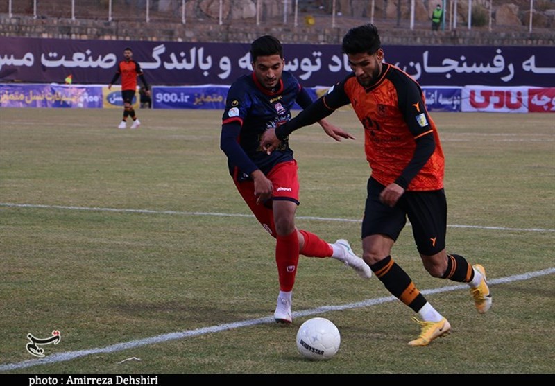 لیگ برتر فوتبال| نساجی و مس رفسنجان با تساوی به رختکن رفتند