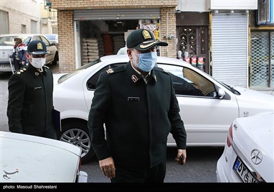 حضور رئیس پلیس بین الملل ناجا در خبرگزاری تسنیم