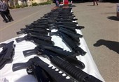 کشف 65 قبضه اسلحه اتوماتیک آمریکایی در دیواندره