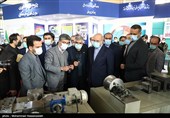 بازدید محمدباقر قالیباف رئیس مجلس شورای اسلامی از نمایشگاه دستاوردهای جهاد دانشگاهی  1400