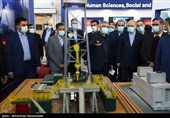 بازدید محمدباقر قالیباف رئیس مجلس شورای اسلامی از نمایشگاه دستاوردهای جهاد دانشگاهی  1400