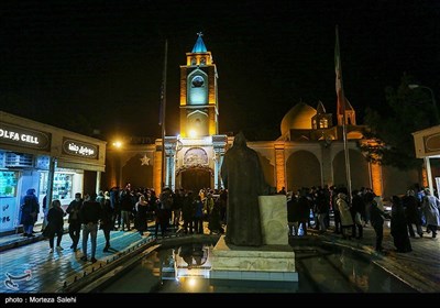 کلیسای وانک درآستانه سال نومیلادی - اصفهان
