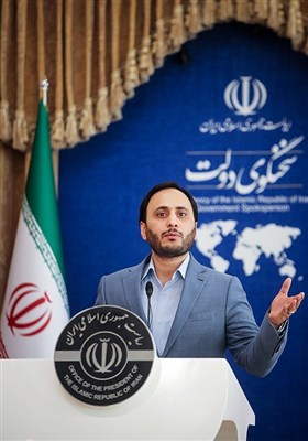 نشست خبری علی بهادری جهرمی سخنگوی دولت