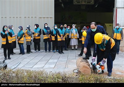 ستاد مدیریت بحران واقع در پارک لاله