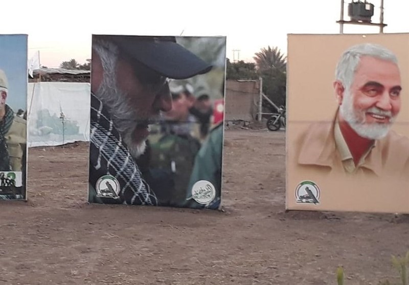 مراسم سالگرد آزادسازی «البلد» با تجلیل از شهیدان حاج قاسم سلیمانی و المهندس در عراق+تصاویر و فیلم