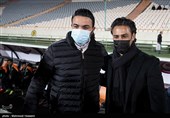 دیدار تیم های فوتبال استقلال تهران و فولاد خوزستان