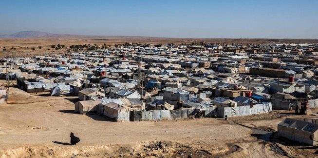 نیروهای قسد چند زن و کودک را از اردوگاه «الهول» سوریه ربودند