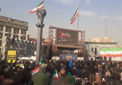  مراسم یوم الله ۹ دی از دقایقی پیش در تهران آغاز شد 