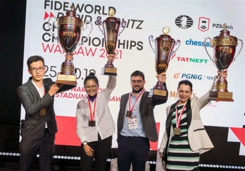 رتبه نهایی شطرنج‌بازان ایران در مسابقات برق‌آسای قهرمانی جهان