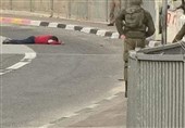 زخمی شدن جوان فلسطینی بر اثر تیراندازی نظامیان صهیونیست در کرانه باختری
