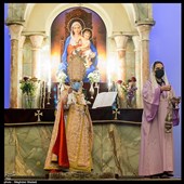 مراسم آغاز سال نو میلادی در کلیسای سرکیس مقدس