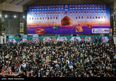 اجتماع مردم خوزستان در سالگرد شهادت سردار سپهبد قاسم سلیمانی