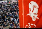 اجتماع مردم خوزستان در سالگرد شهادت سردار سپهبد قاسم سلیمانی