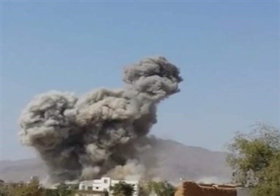  حمله موشکی به انبار مهمات عناصر همسو با امارات در شبوه یمن 