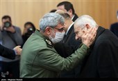 سردار اسماعیل قاآنی فرمانده نیروی قدس سپاه پاسداران و سفیر فلسطین