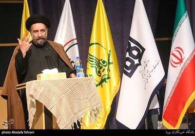 سخنرانی حجت الاسلام قریشی در مراسم دومین سالگرد شهید حاج قاسم سلیمانی در دانشگاه علوم پزشکی تهران