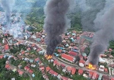  حوادثی که دست از سر پناهجویان میانماری برنمی‌دارد؛ آتش‌سوزی دوباره در کمپ آوارگان 